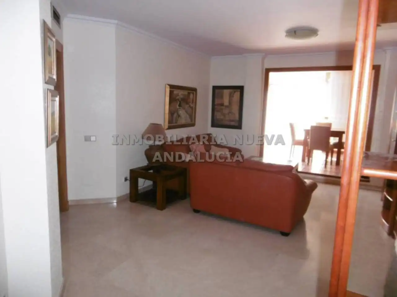 Wohnzimmer von Dachboden zur Miete in Almería mit Heizung, Terrasse und Möbliert
