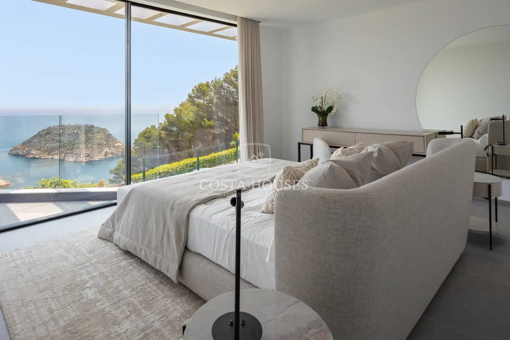 Bedroom of Houses for sale in Jávea / Xàbia  with Air Conditioner, Heating and Private garden