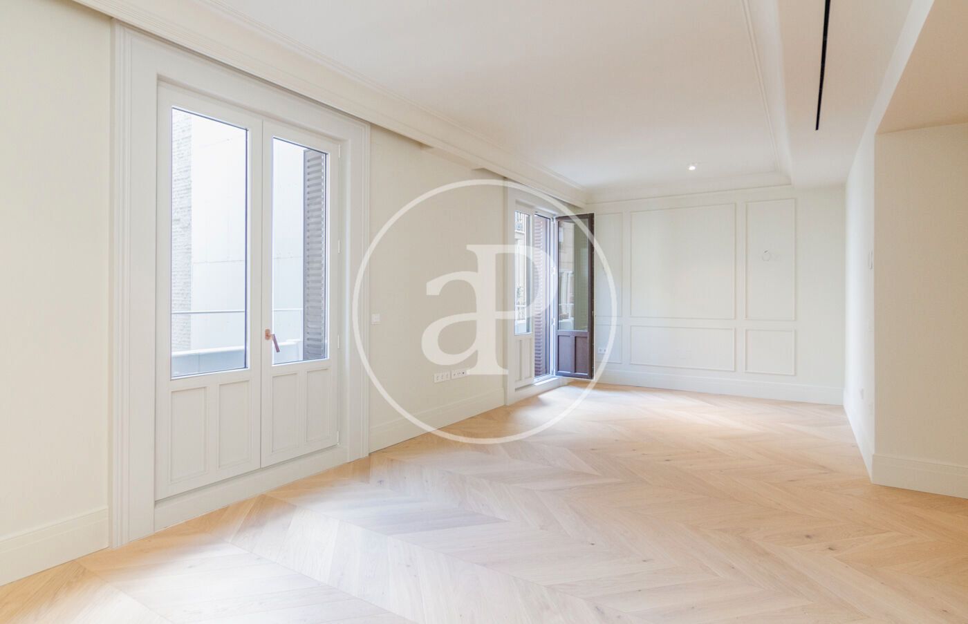 Bedroom of Flat to rent in  Madrid Capital  with Air Conditioner, Heating and Terrace