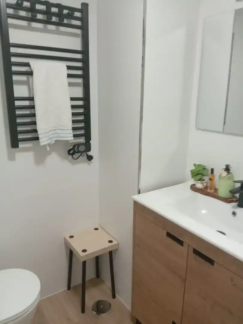 Bathroom of Flat for rent in Coslada  with Furnished, Oven and Washing machine