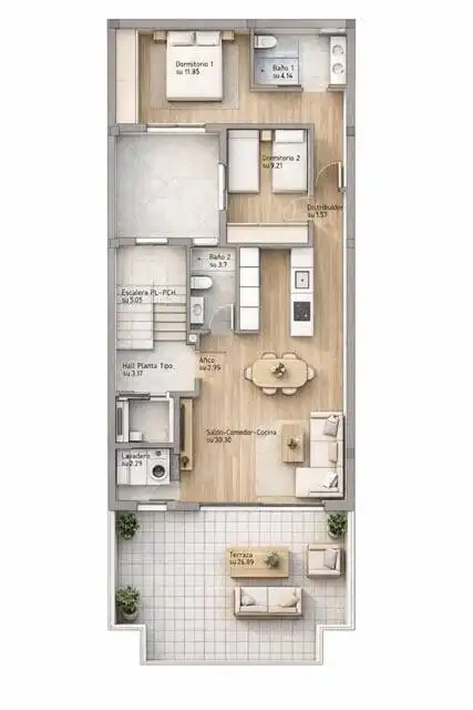 Apartamento en venta en Guardamar del Segura con Aire acondicionado, Terraza y Trastero