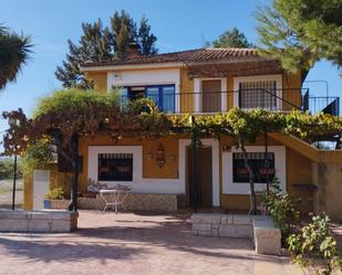 Vista exterior de Casa o xalet en venda en Molina de Segura amb Aire condicionat, Terrassa i Piscina