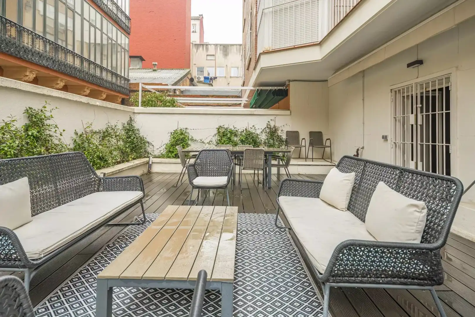 Terrace of Flat for rent in Madrid  with Air Conditioner, Heating and Terrace