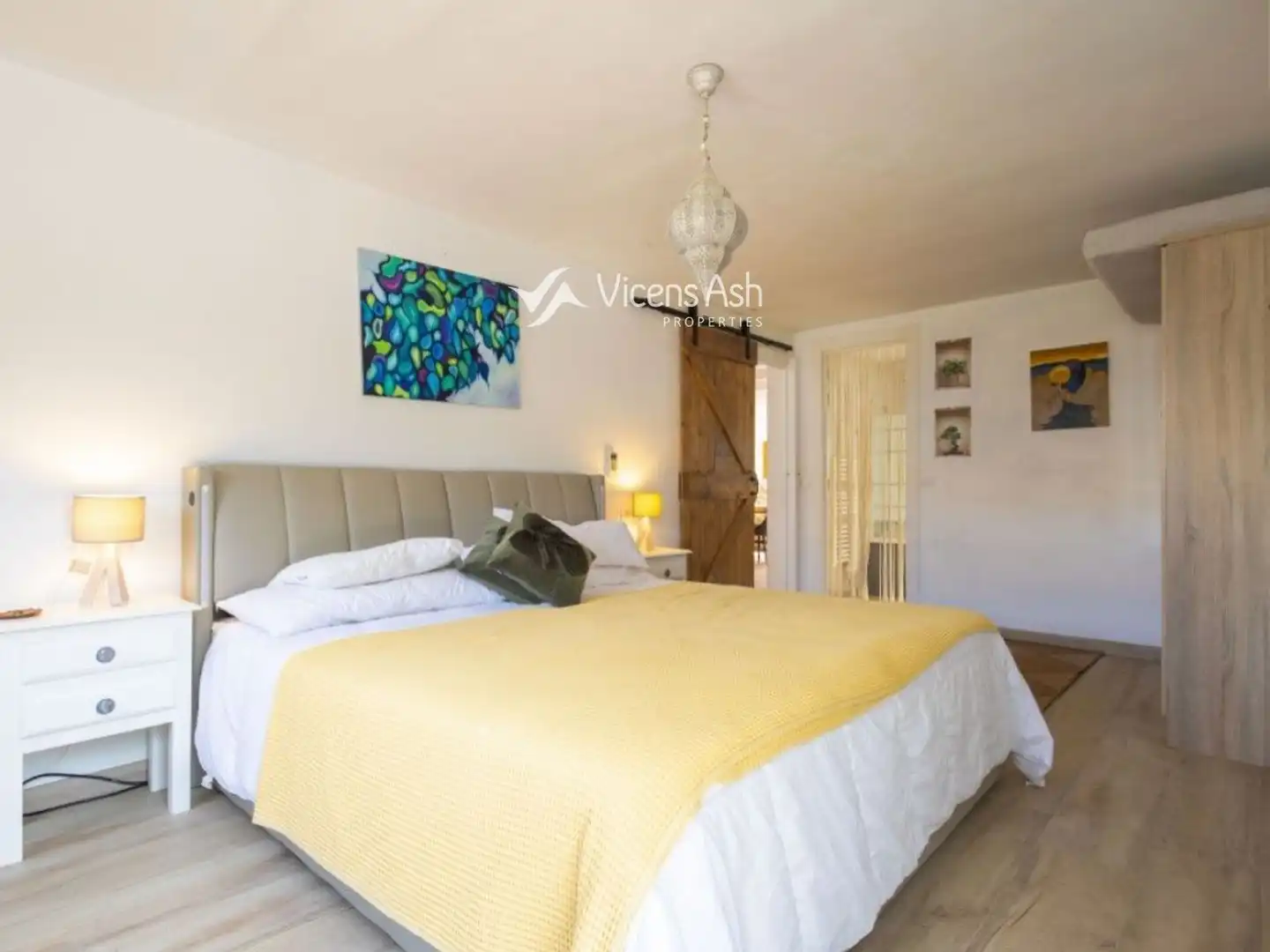 Bedroom of Houses for sale in Jávea / Xàbia  with Air Conditioner, Terrace and Storage room