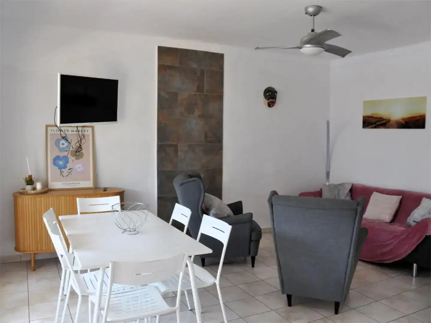Living room of Houses for sale in Empuriabrava  with Air Conditioner and Swimming Pool
