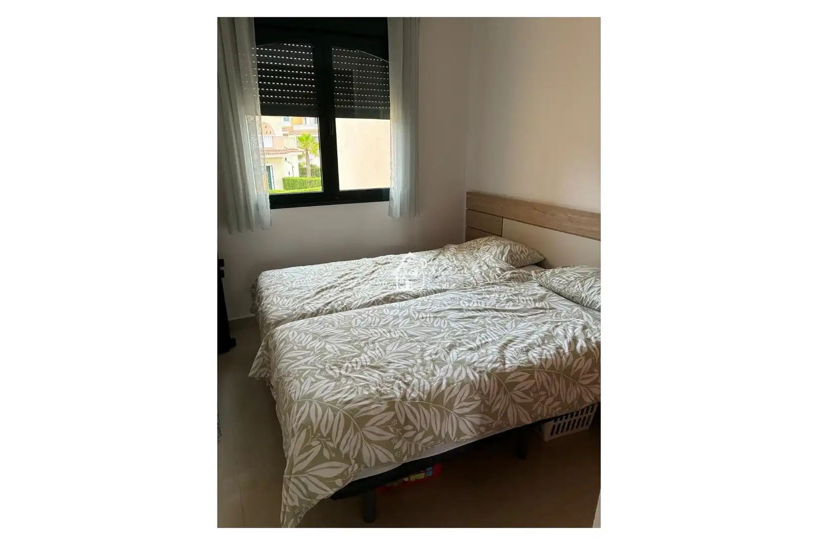 Habitación de Apartamento de alquiler en Rojales con Aire acondicionado, Jardín privado y Terraza