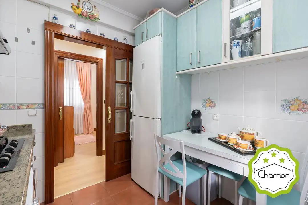 Küche von Wohnung zum Verkauf in Bilbao  mit Heizung und Privatgarten