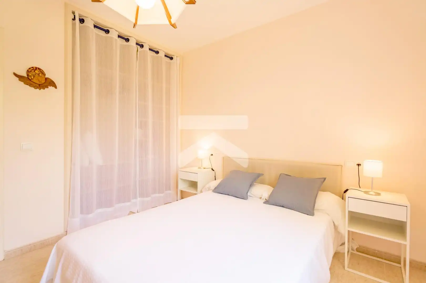Schlafzimmer von Haus oder Chalet zum Verkauf in Cambrils mit Klimaanlage, Heizung und Privatgarten