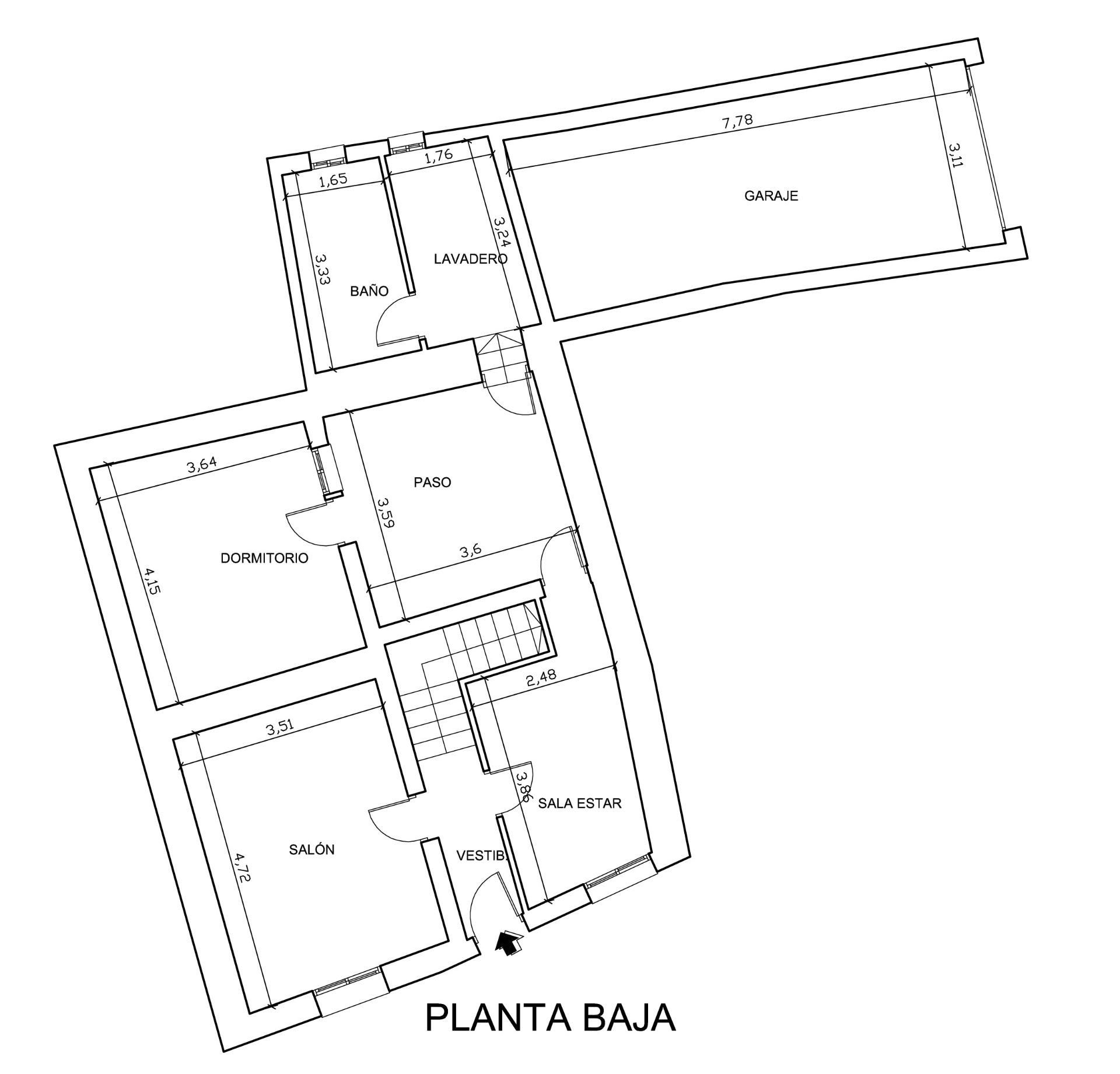 Casa adosada en venda en Lorca