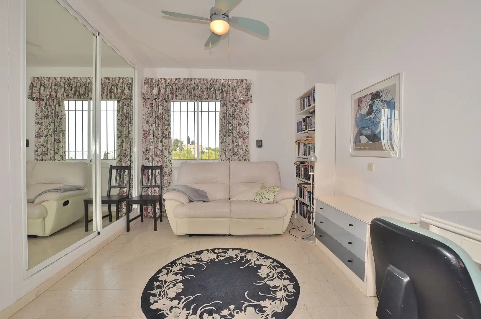 Sala de estar de Casa o chalet en venta en Benalmádena con Aire acondicionado, Jardín privado y Terraza