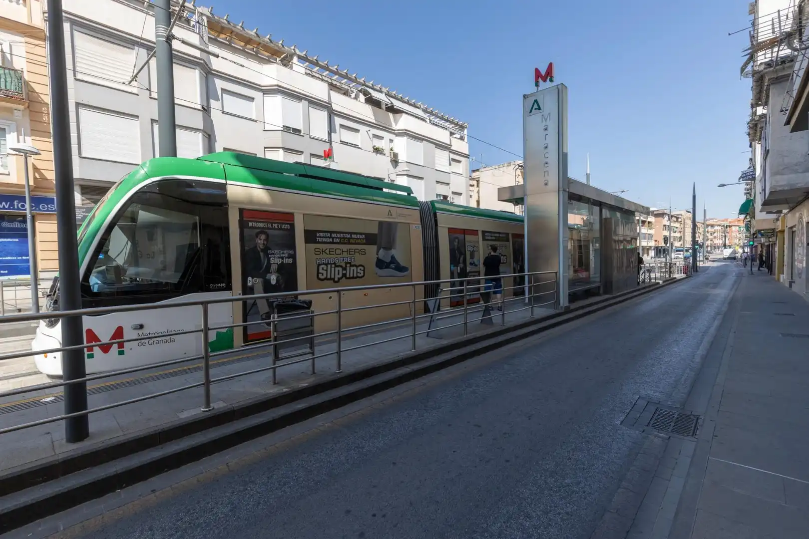 Vista exterior de Piso en venta en Maracena con Balcón