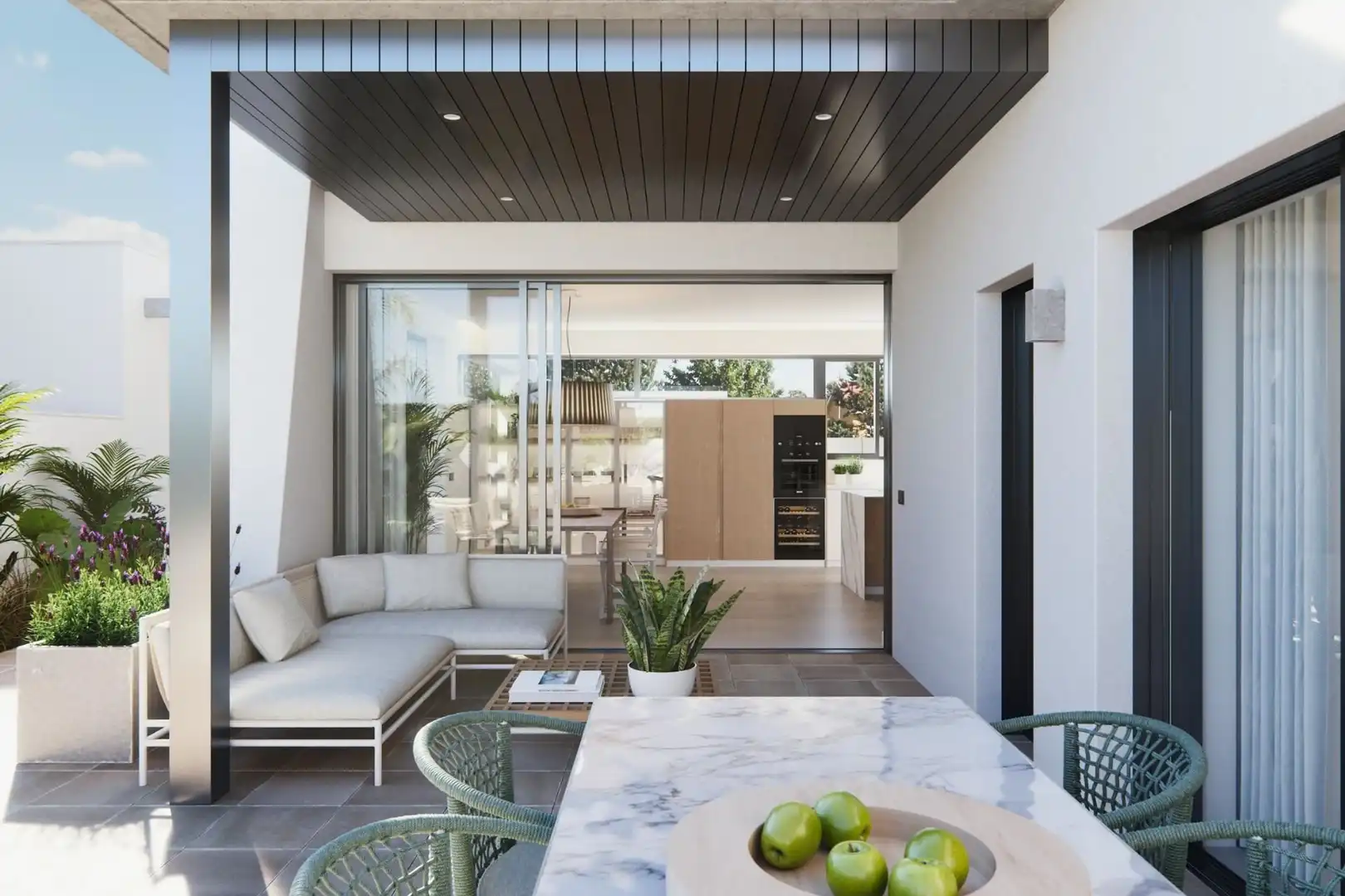 Terraza de Casa o chalet en venta en San Javier ciudad