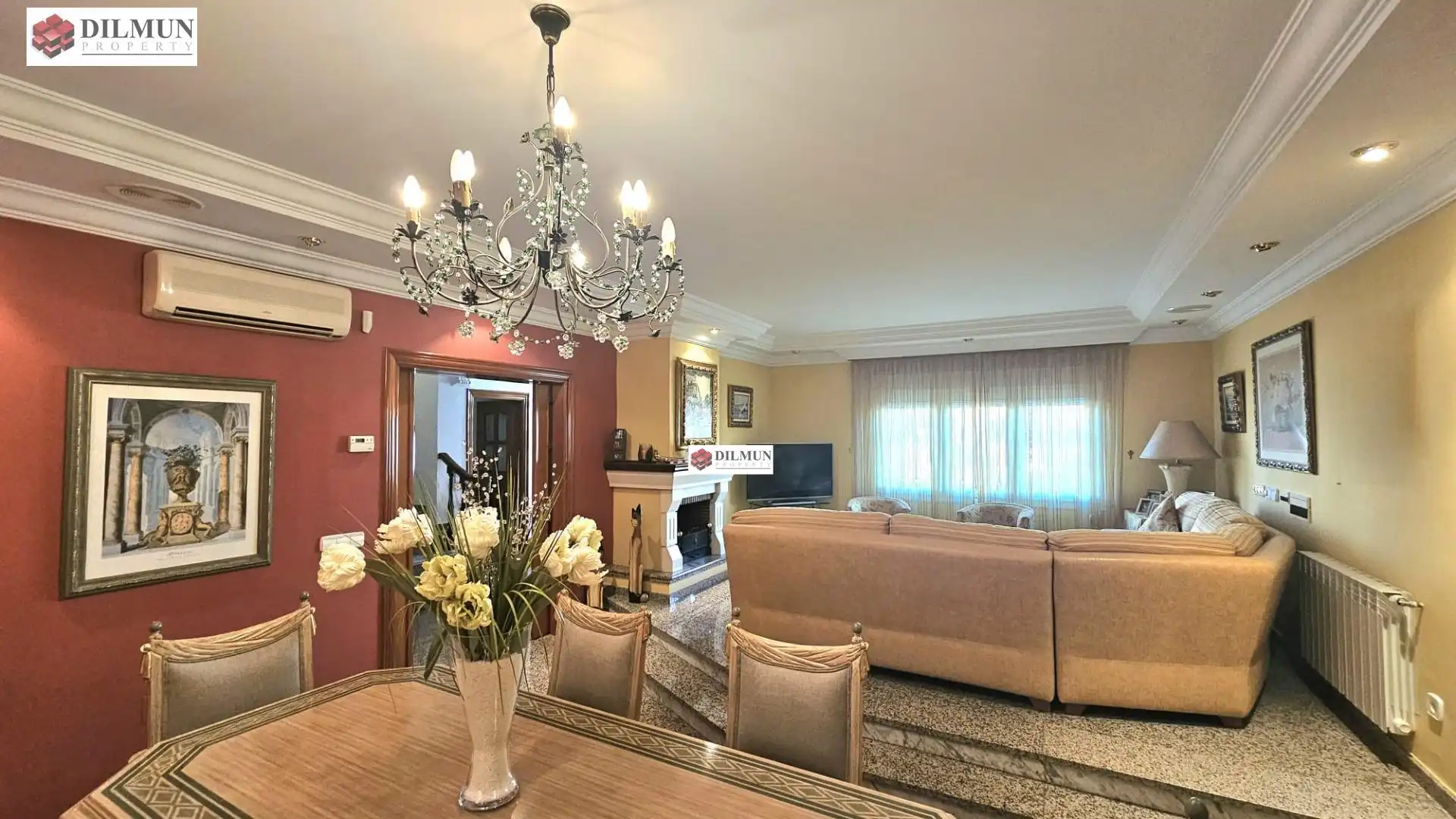 Living room of Houses for sale in Mijas  with Air Conditioner, Heating and Terrace