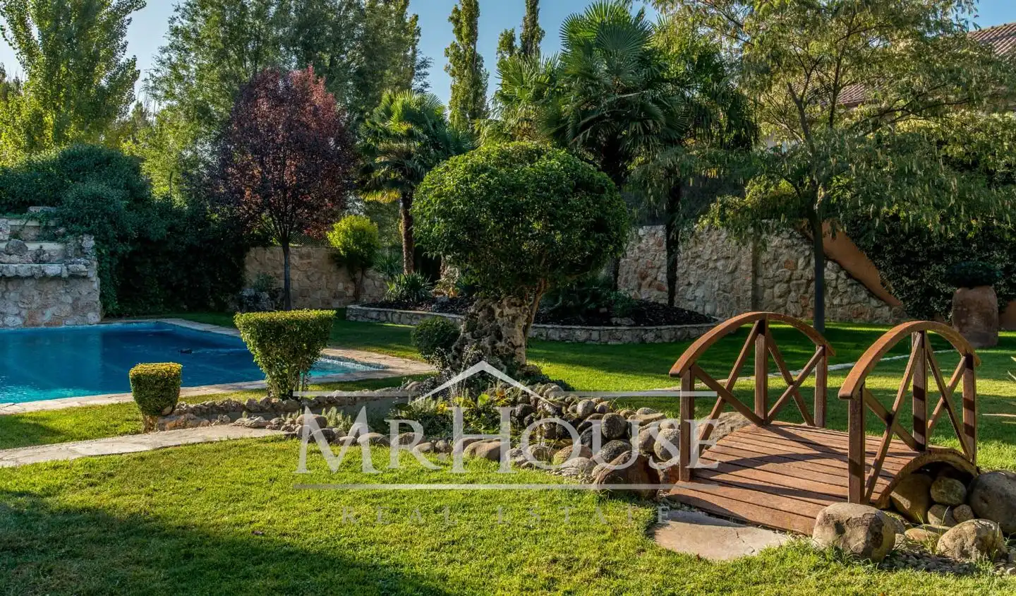 Jardín de Casa o chalet en venta en Carabaña con Calefacción, Jardín privado y Terraza