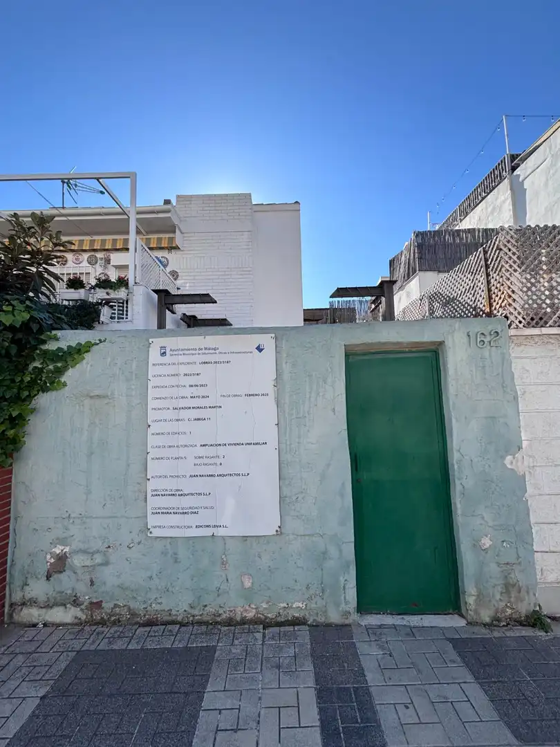 Vista exterior de Residencial en venda en Málaga