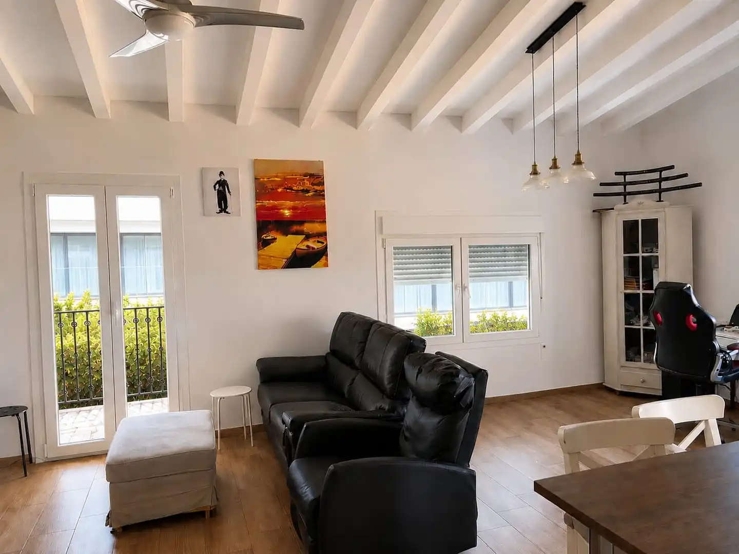 Sala d'estar de Pis en venda en  Palma de Mallorca amb Aire condicionat, Terrassa i Balcó
