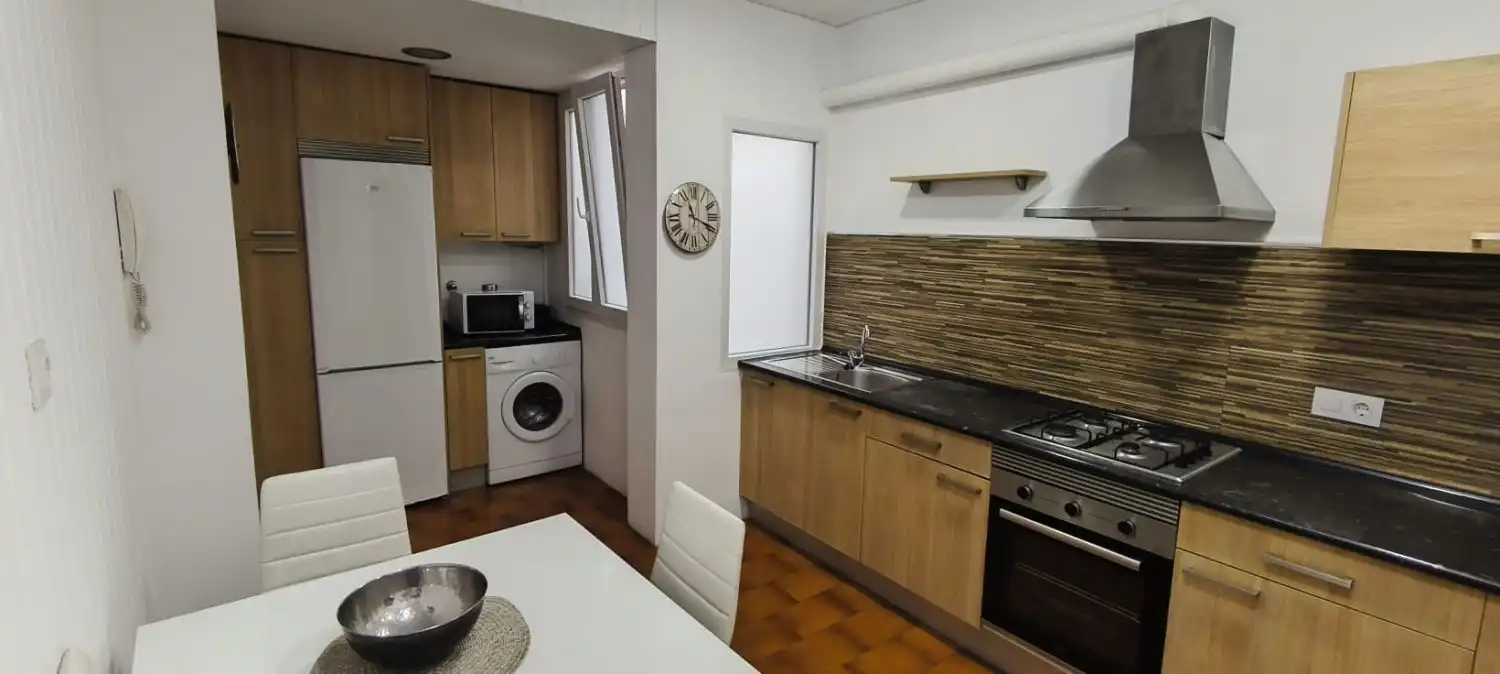 Kitchen of Flat for rent in Torrelavega   with Balcony