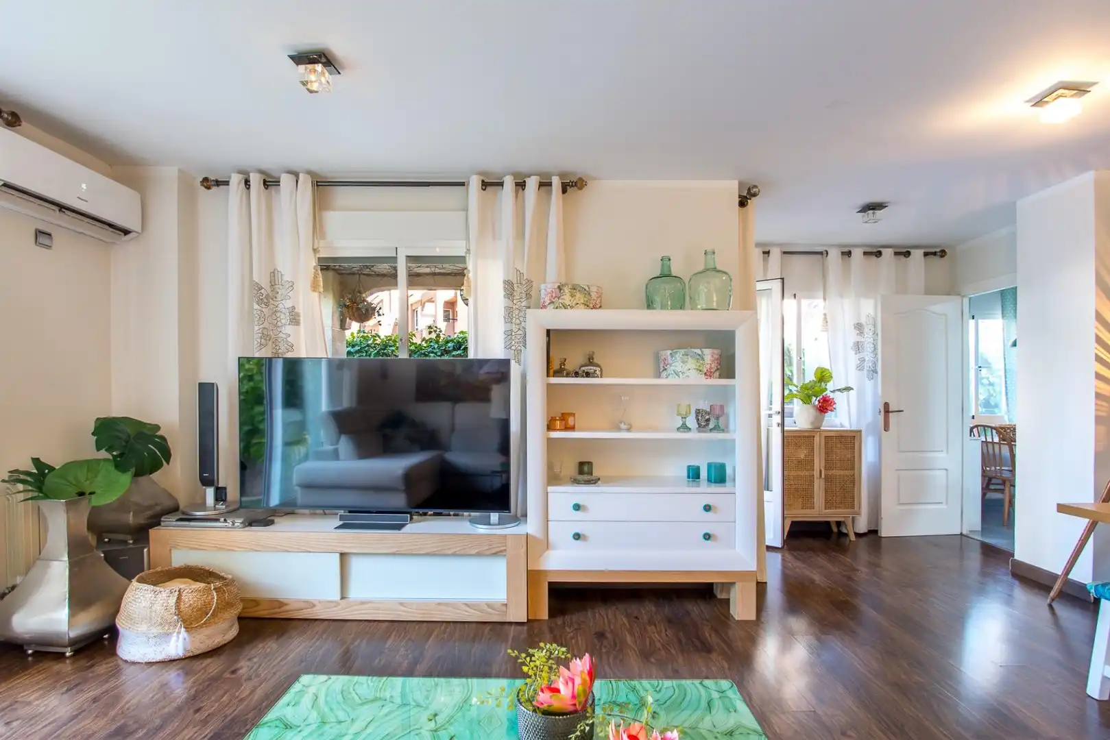 Sala d'estar de Planta baixa en venda en Molina de Segura amb Aire condicionat, Calefacció i Jardí privat