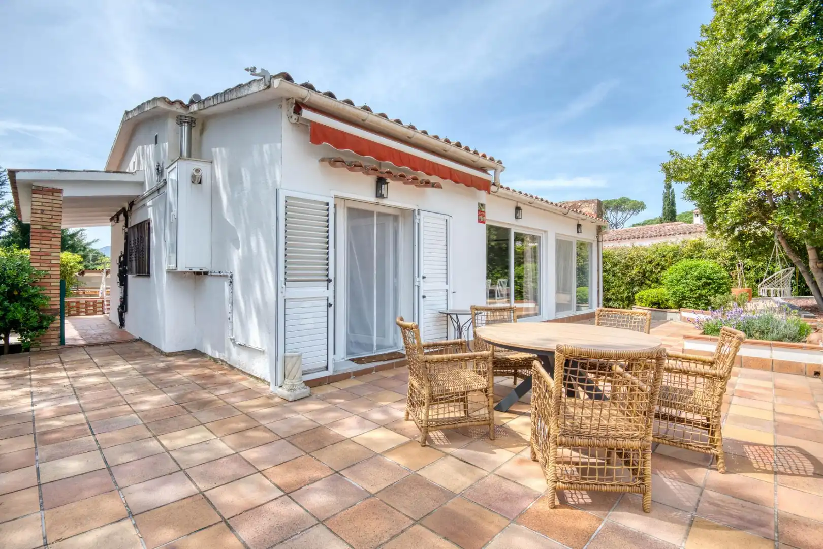 Terraza de Casa o chalet en venta en Santa Cristina d'Aro con Calefacción, Terraza y Piscina