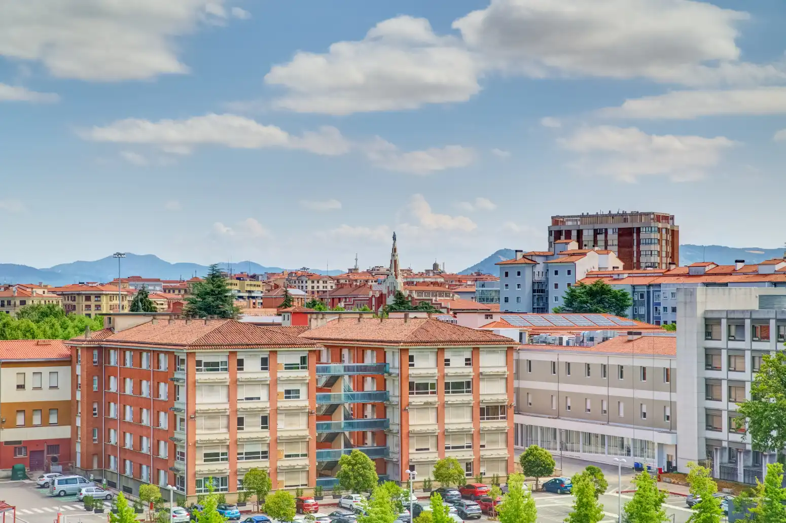 Exterior view of Flat for sale in  Pamplona / Iruña  with Heating and Parquet flooring