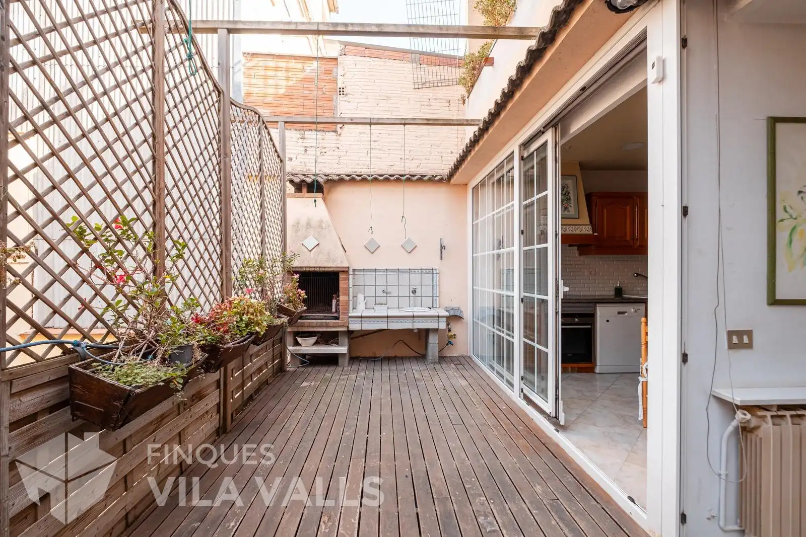 Terrassa de Casa o xalet en venda en Caldes de Montbui amb Calefacció