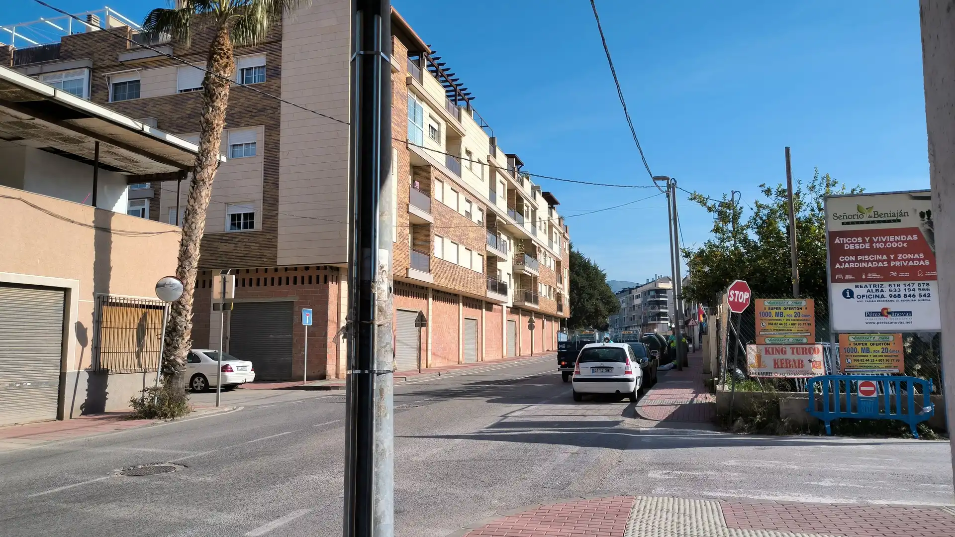 Vista exterior de Local de lloguer en Murcia