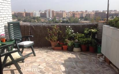 Terrace of Attic for sale in  Valencia Capital  with Air Conditioner and Terrace