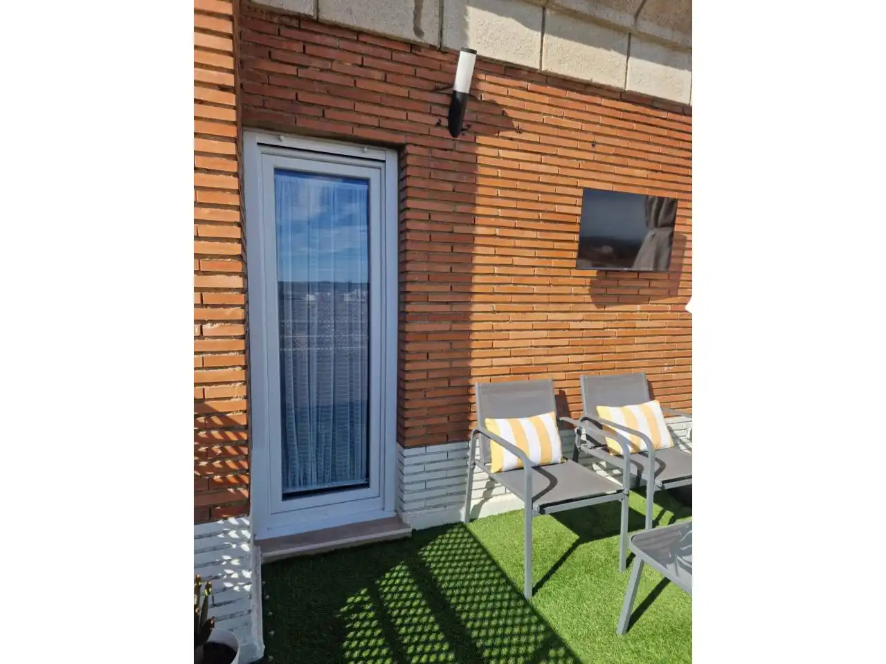 Terrasse von Dachboden zum Verkauf in León Capital  mit Heizung, Parkett und Terrasse