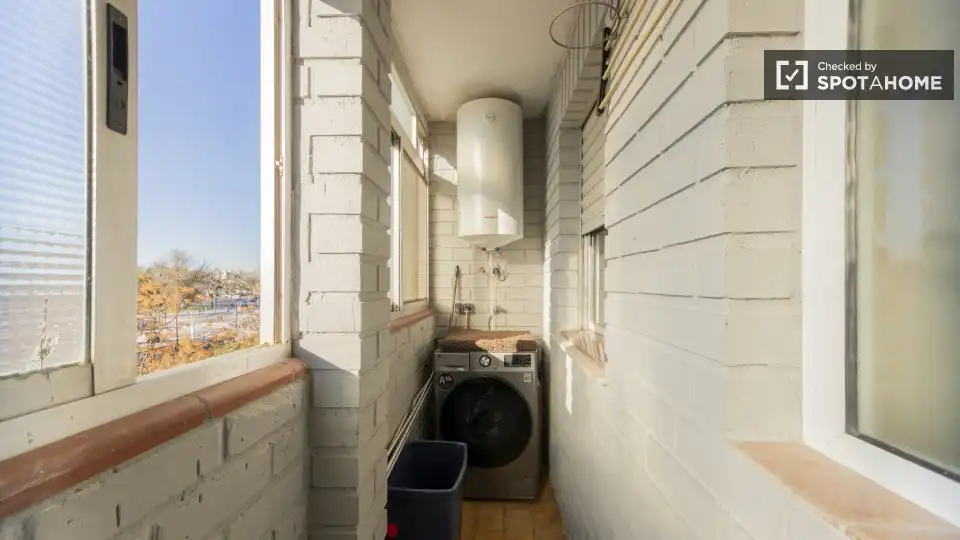 Terrasse von Wohnung zur Miete in Valencia mit Klimaanlage, Heizung und Möbliert