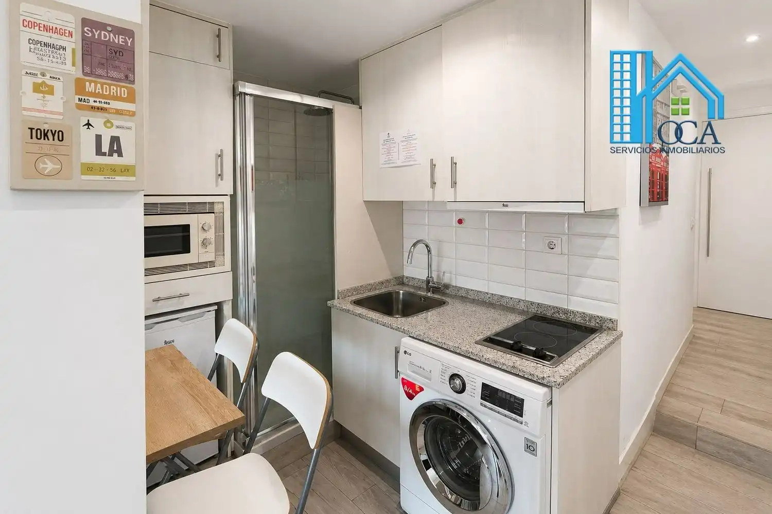 Küche von Wohnung zum Verkauf in Madrid mit Klimaanlage und Möbliert