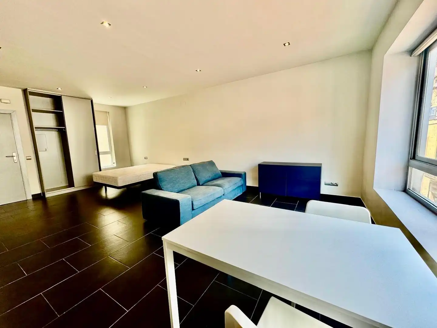 Wohnzimmer von Wohnung zur Miete in Barcelona mit Klimaanlage, Heizung und Abstellraum