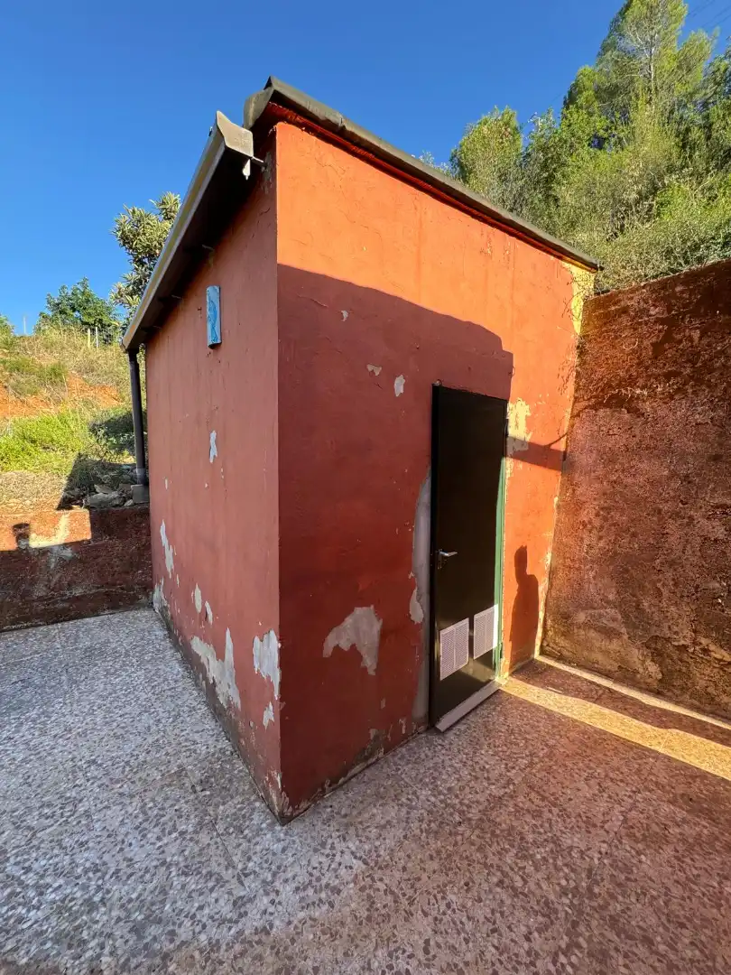 Vista exterior de Casa o chalet en venta en Vilallonga / Villalonga con Aire acondicionado, Jardín privado y Terraza