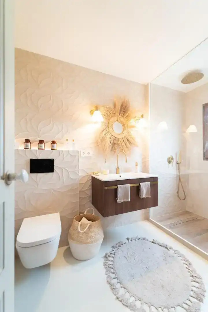 Badezimmer von Wohnung zur Miete in Jávea / Xàbia mit Klimaanlage und Balkon