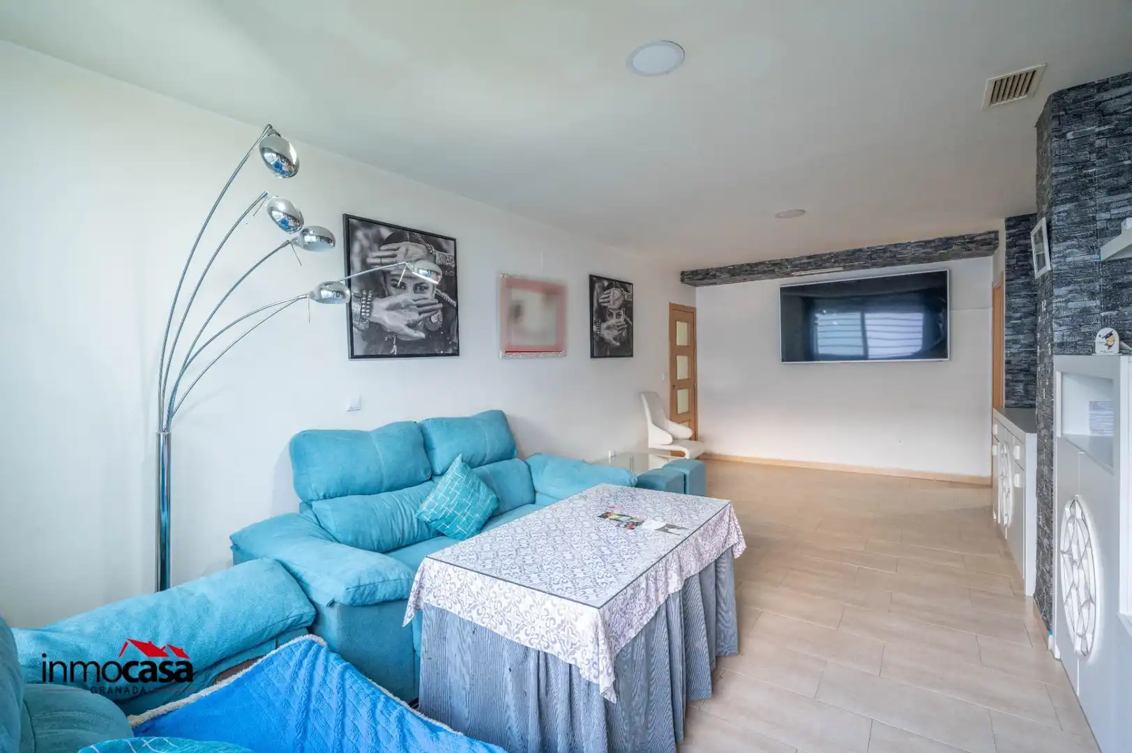 Sala de estar de Piso en venta en Atarfe con Piscina comunitaria