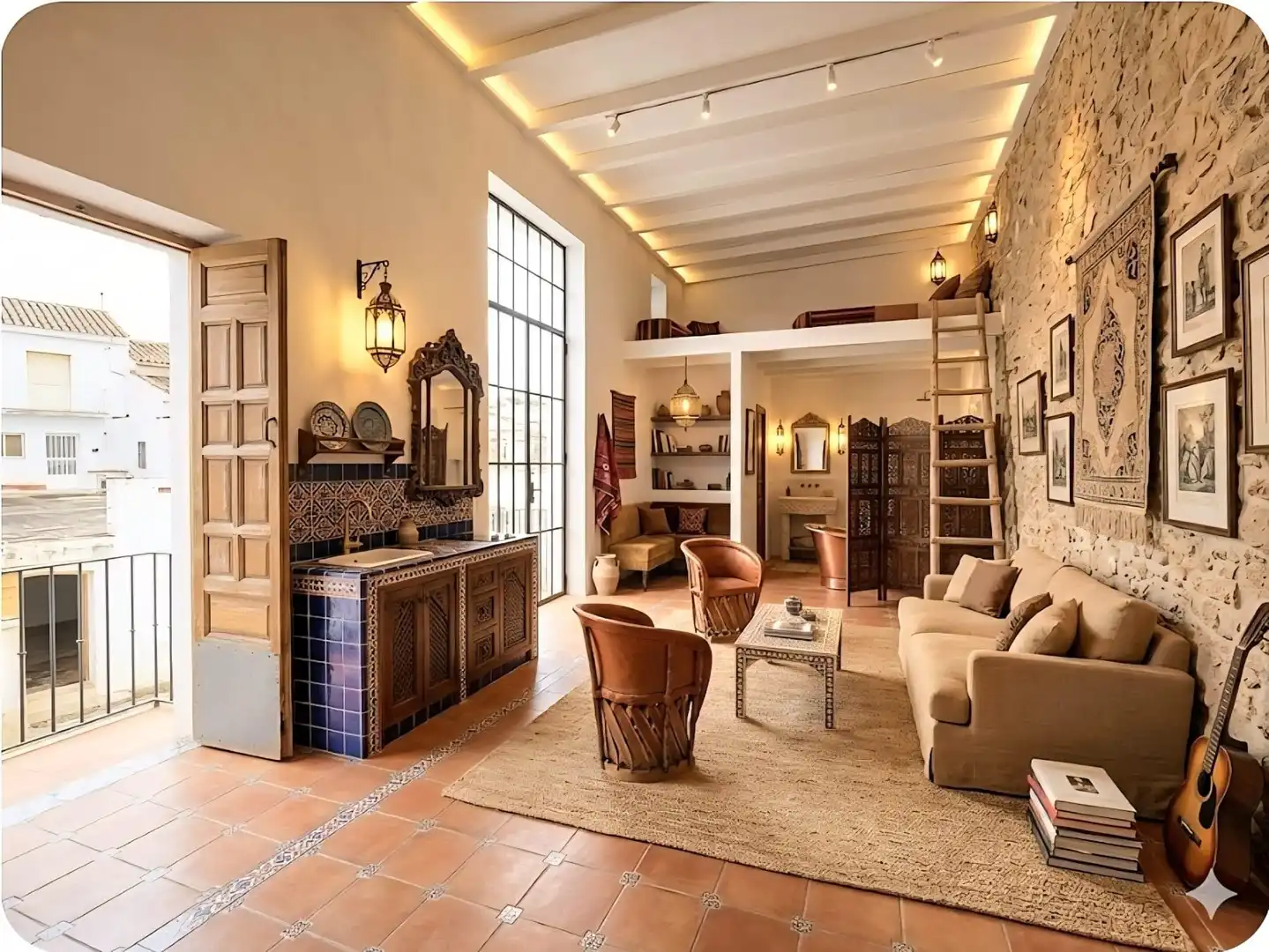 Sala de estar de Casa o chalet en venta en Teba