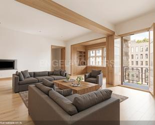 Sala d'estar de Apartament en venda en  Barcelona Capital amb Aire condicionat, Calefacció i Balcó