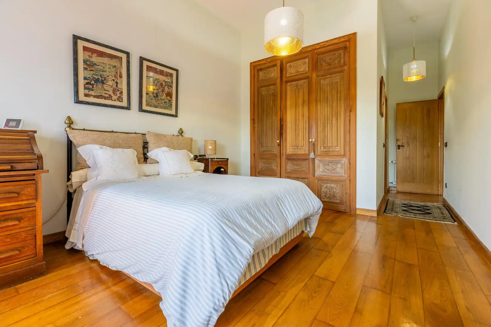 Habitación de Casa o chalet en venta en O Pino  con Calefacción, Jardín privado y Terraza
