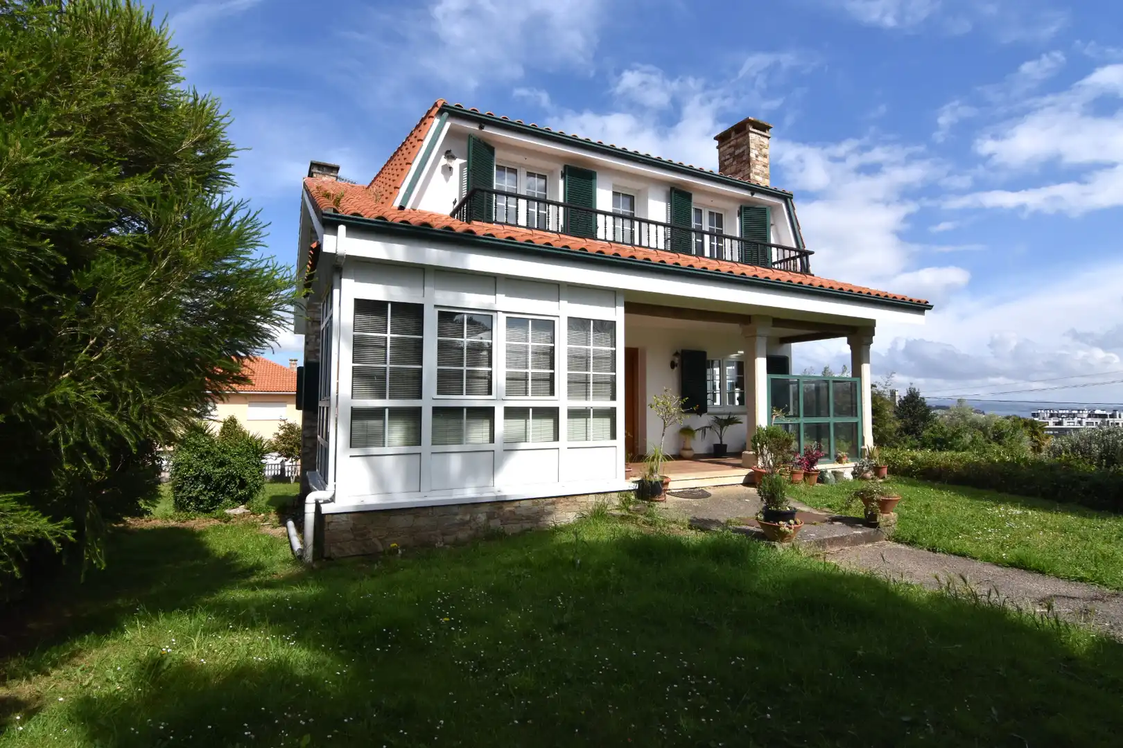 Exterior view of Houses for sale in Sada (A Coruña)  with Heating, Private garden and Parquet flooring