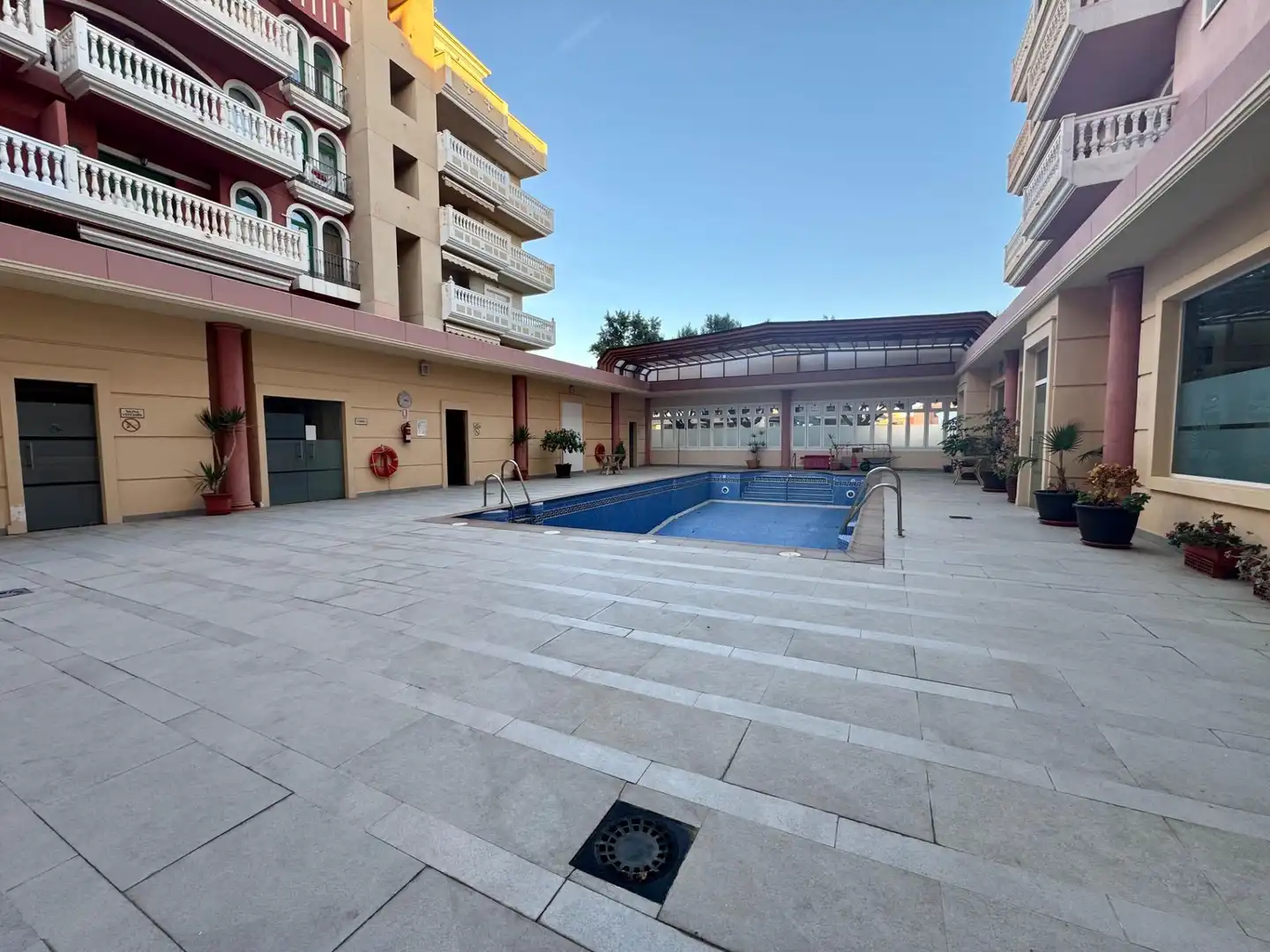 Swimming pool of Apartments for sale in Roquetas de Mar  with Air Conditioner, Heating and Terrace