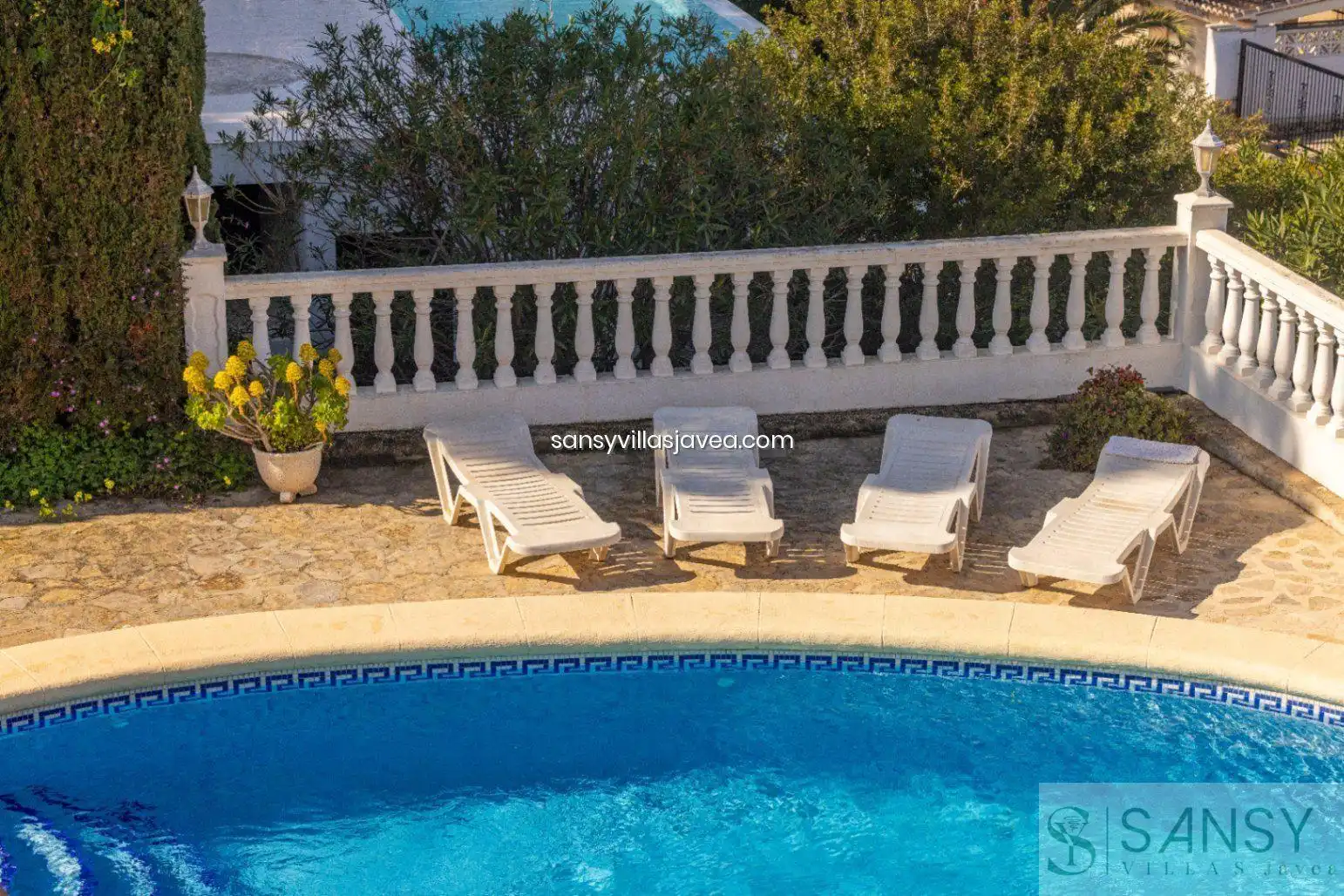 Swimming pool of Houses for sale in Jávea / Xàbia  with Air Conditioner and Storage room