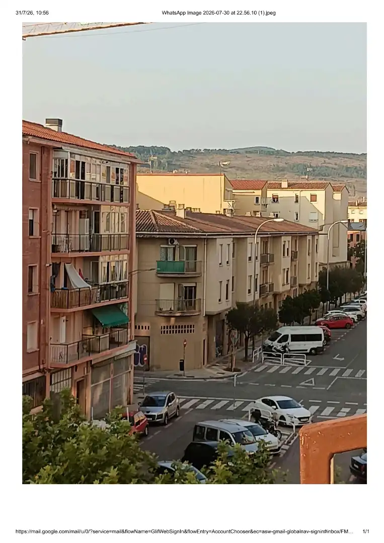 Exterior view of Flat for sale in  Pamplona / Iruña  with Parquet flooring and Balcony