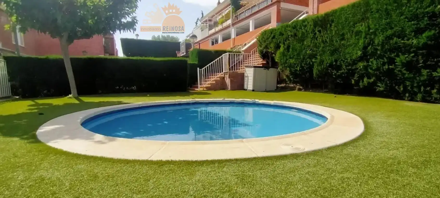 Jardí de Casa adosada de lloguer en Molina de Segura amb Aire condicionat, Terrassa i Moblat
