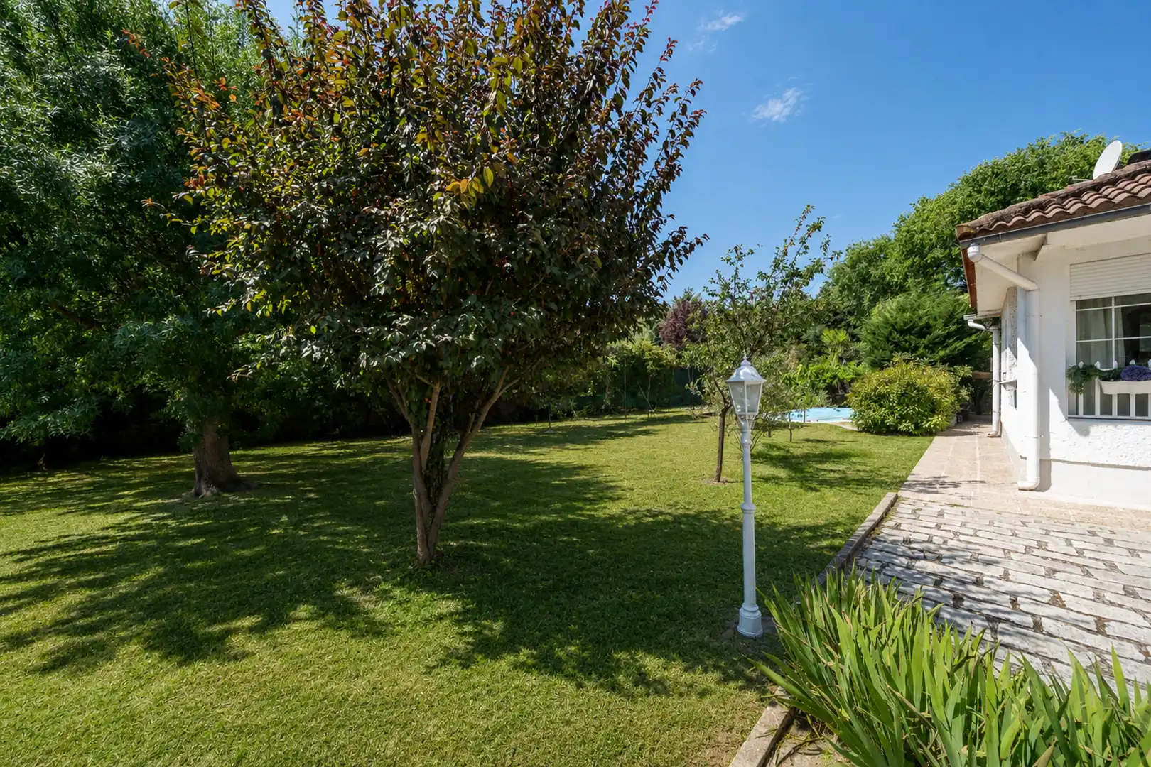 Jardí de Casa o xalet en venda en El Escorial amb Jardí privat, Terrassa i Piscina