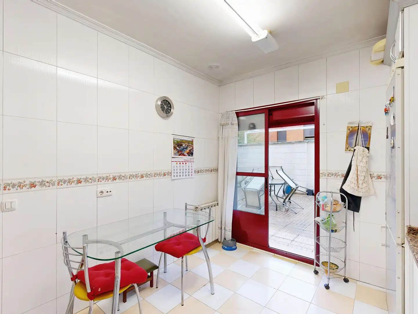 Cocina de Casa adosada en venta en Cáceres con Calefacción y Trastero