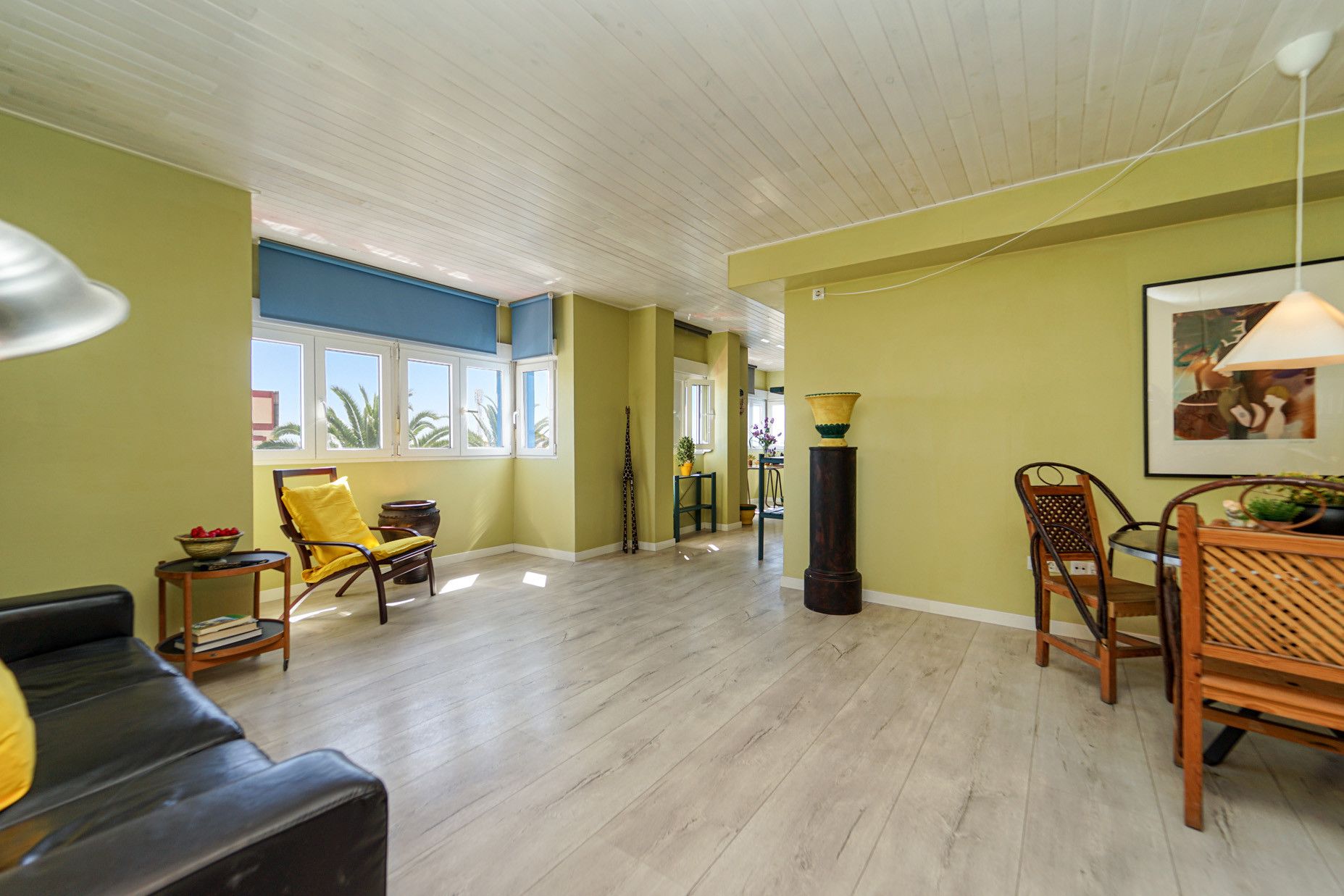 Living room of Single-family semi-detached for sale in Telde  with Terrace, Furnished and Internet