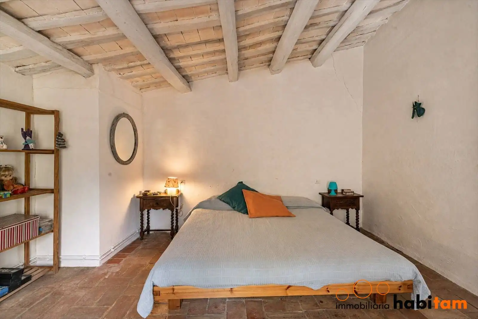 Habitación de Finca rústica en venta en Sils con Aire acondicionado, Calefacción y Jardín privado