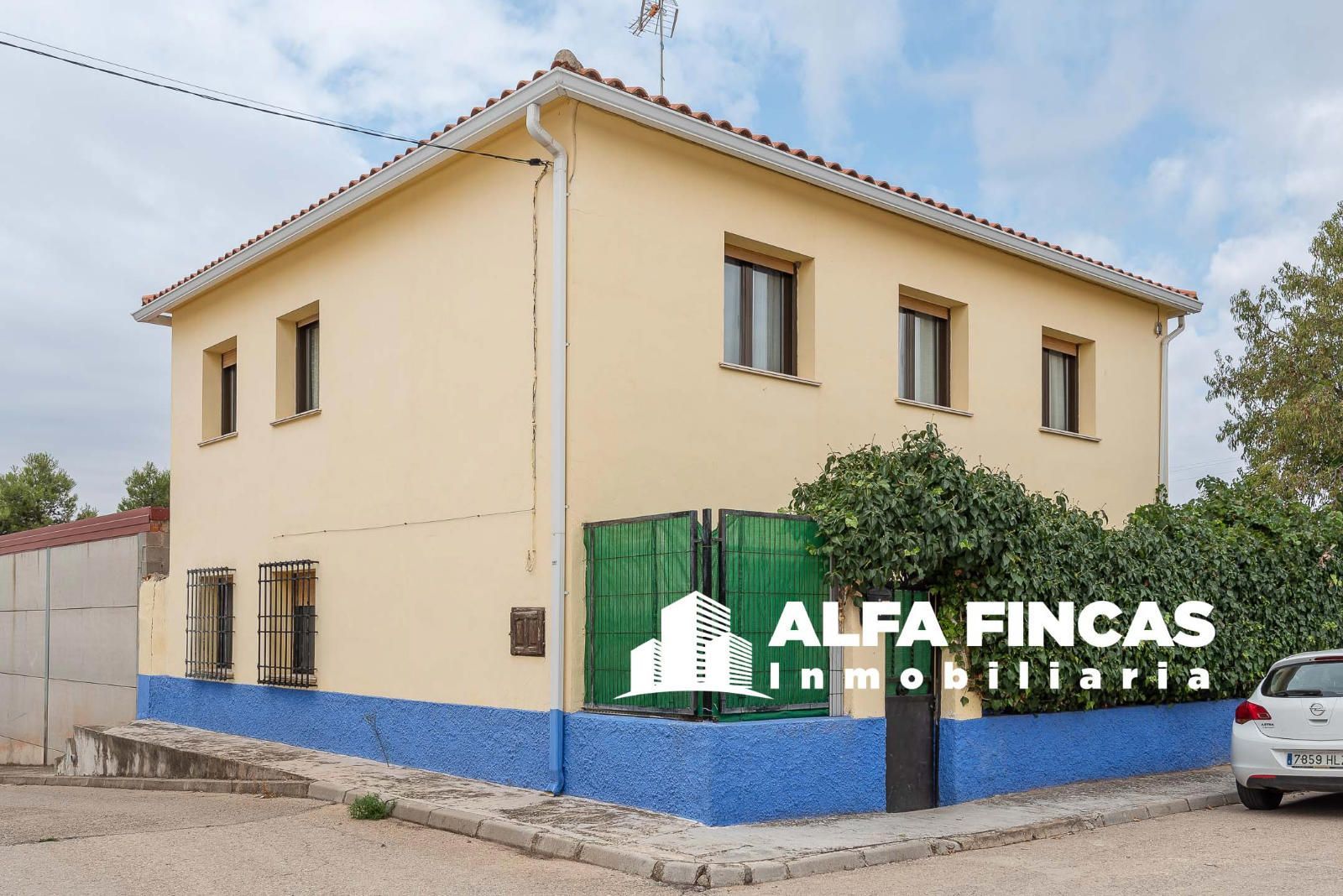 Exterior view of House or chalet for sale in Villaescusa de Haro  with Heating, Private garden and Storage room