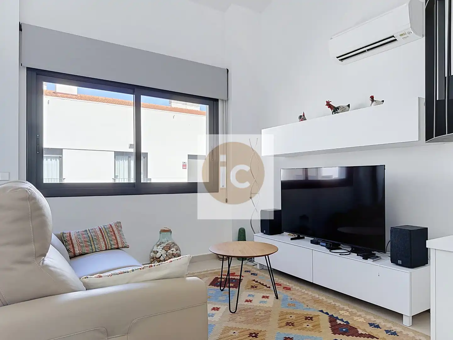 Living room of Attic for sale in L'Estartit  with Air Conditioner, Heating and Furnished
