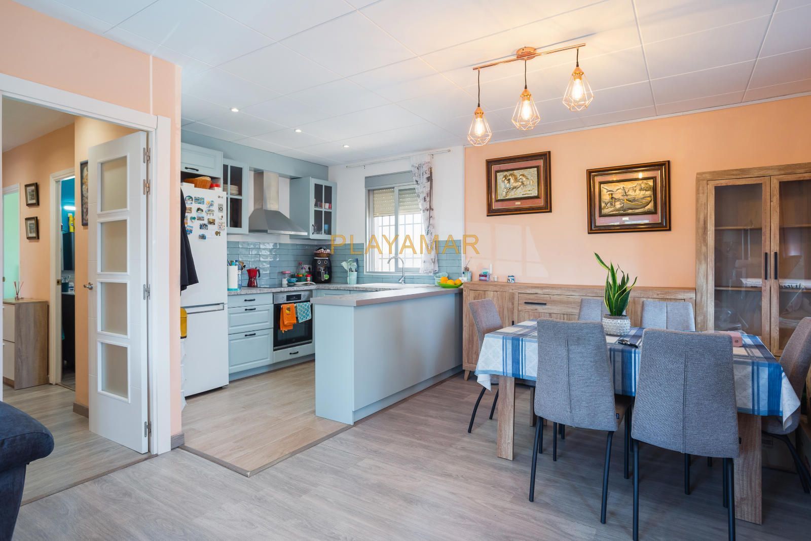 Kitchen of House or chalet for sale in Cullera  with Air Conditioner, Heating and Terrace