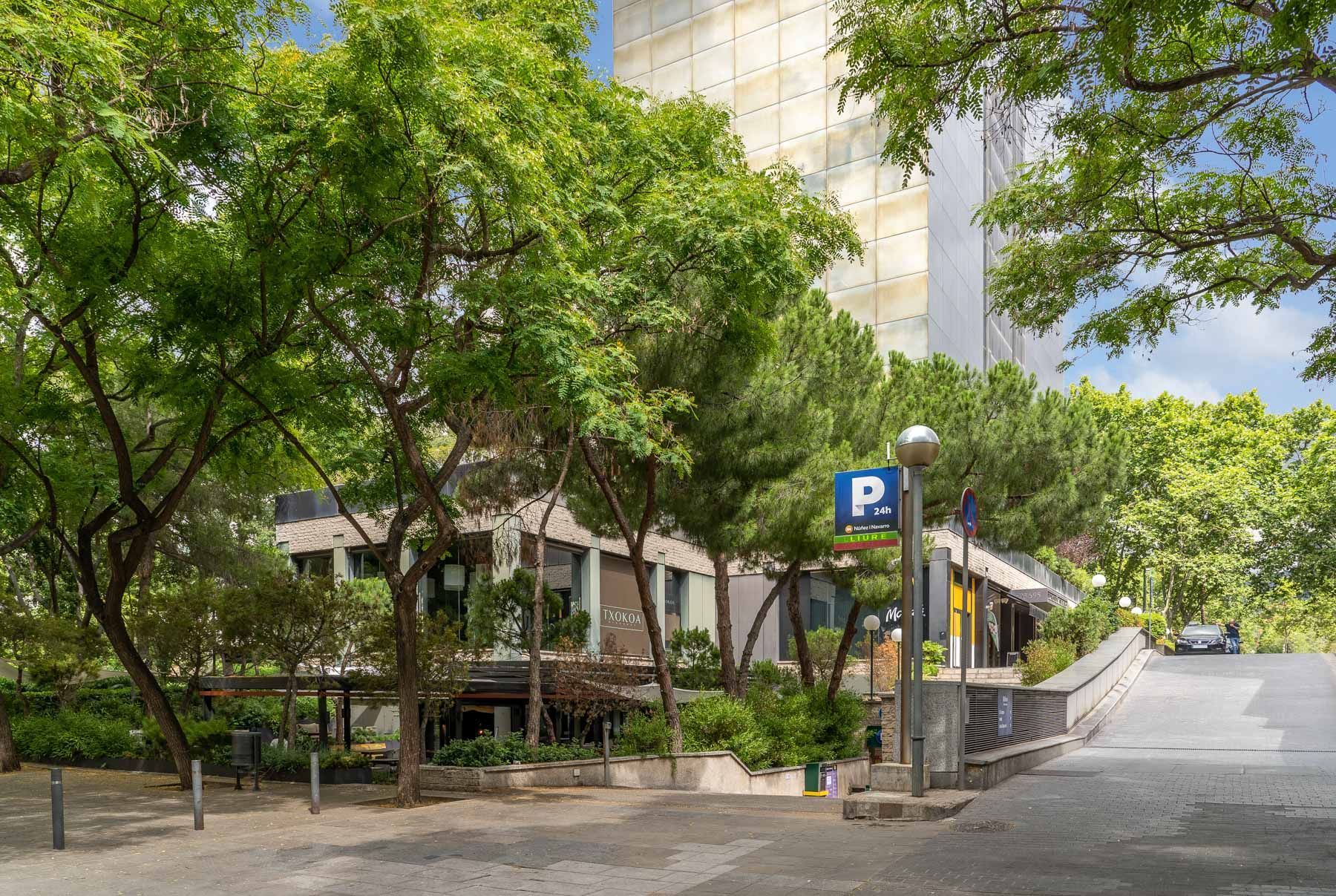 Exterior view of Garage to rent in  Barcelona Capital